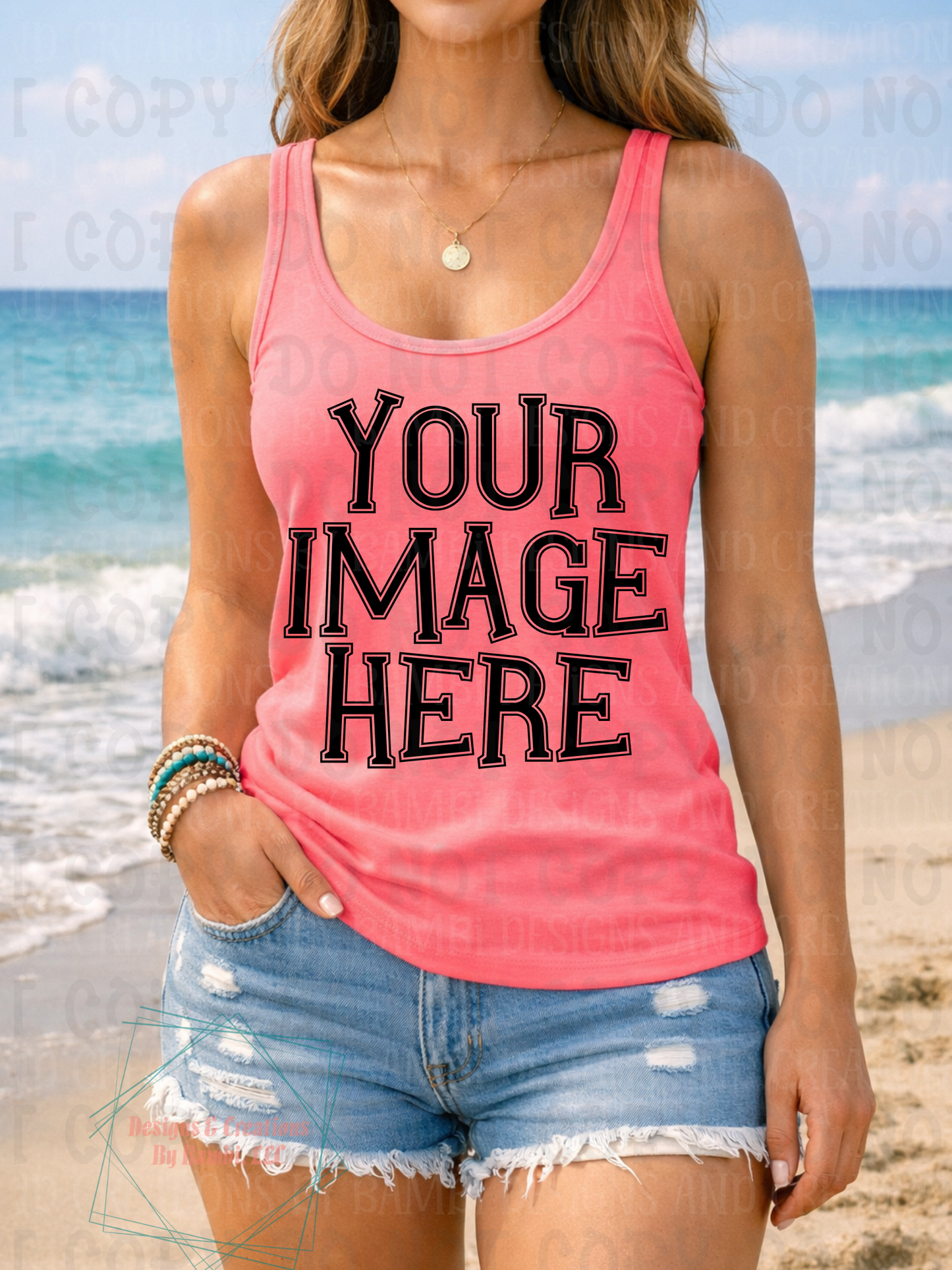 Beach-Cruise Gildan Apparel Mock Ups