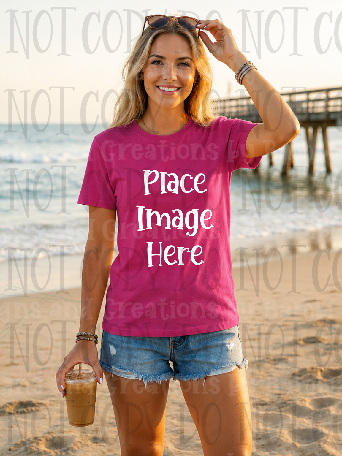 Summer-Cruise Themed Apparel Mock Ups (Bella Canvas and Gildan Brand)