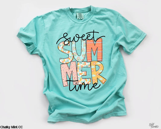 Sweet Summer Time Completed Tee