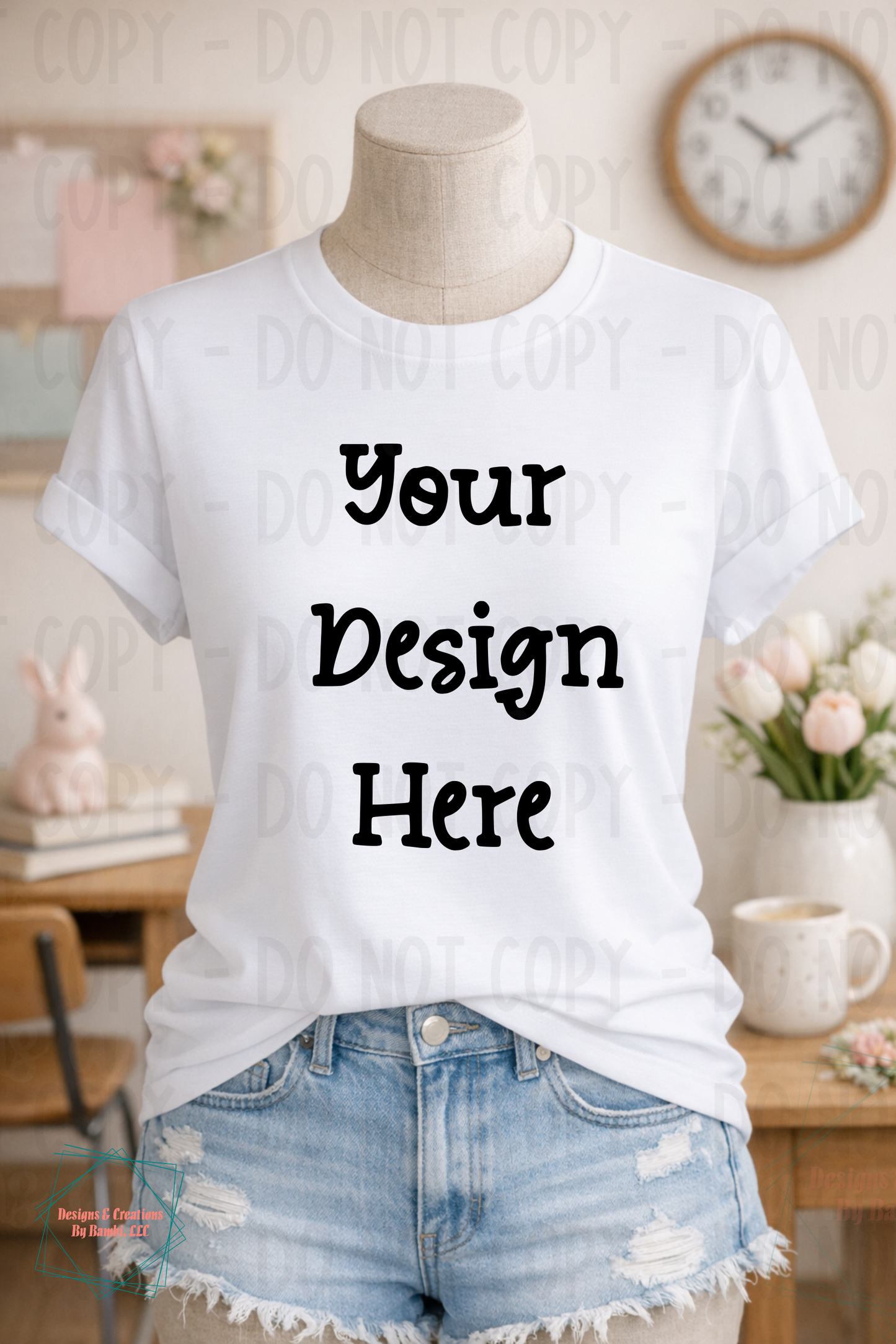 Easter Boutique Style Tshirt Apparel Mock Ups