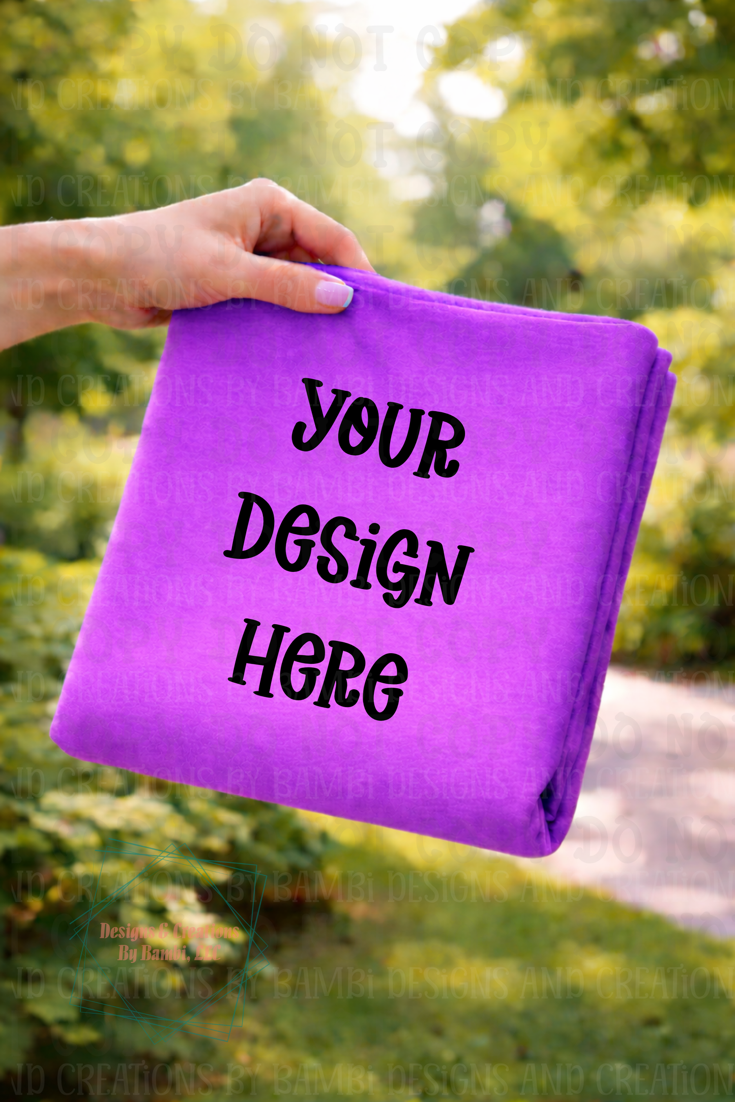 Outdoor Folded Tshirt Apparel Mock Ups