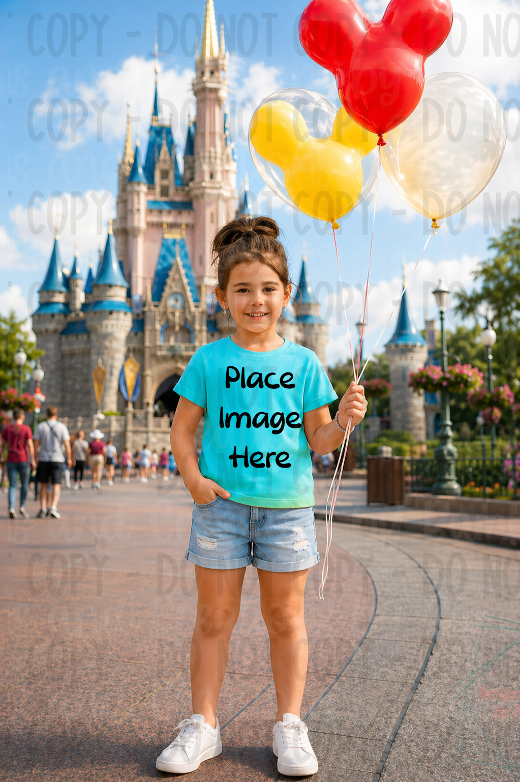 All Disney Theme Park Apparel Mock Ups