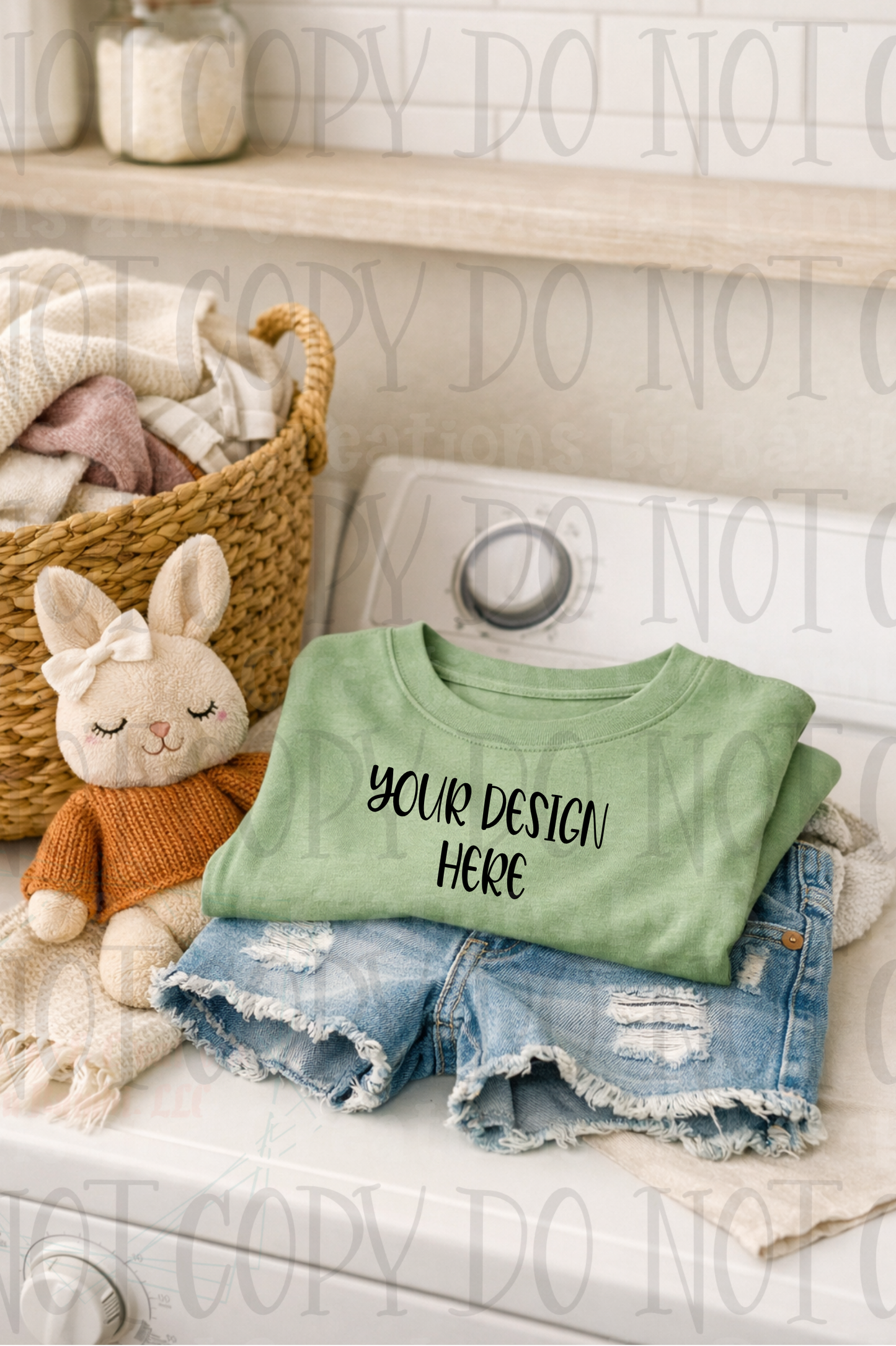 Little Girl Boutique Style Apparel Mock Ups (Gildan Brand)