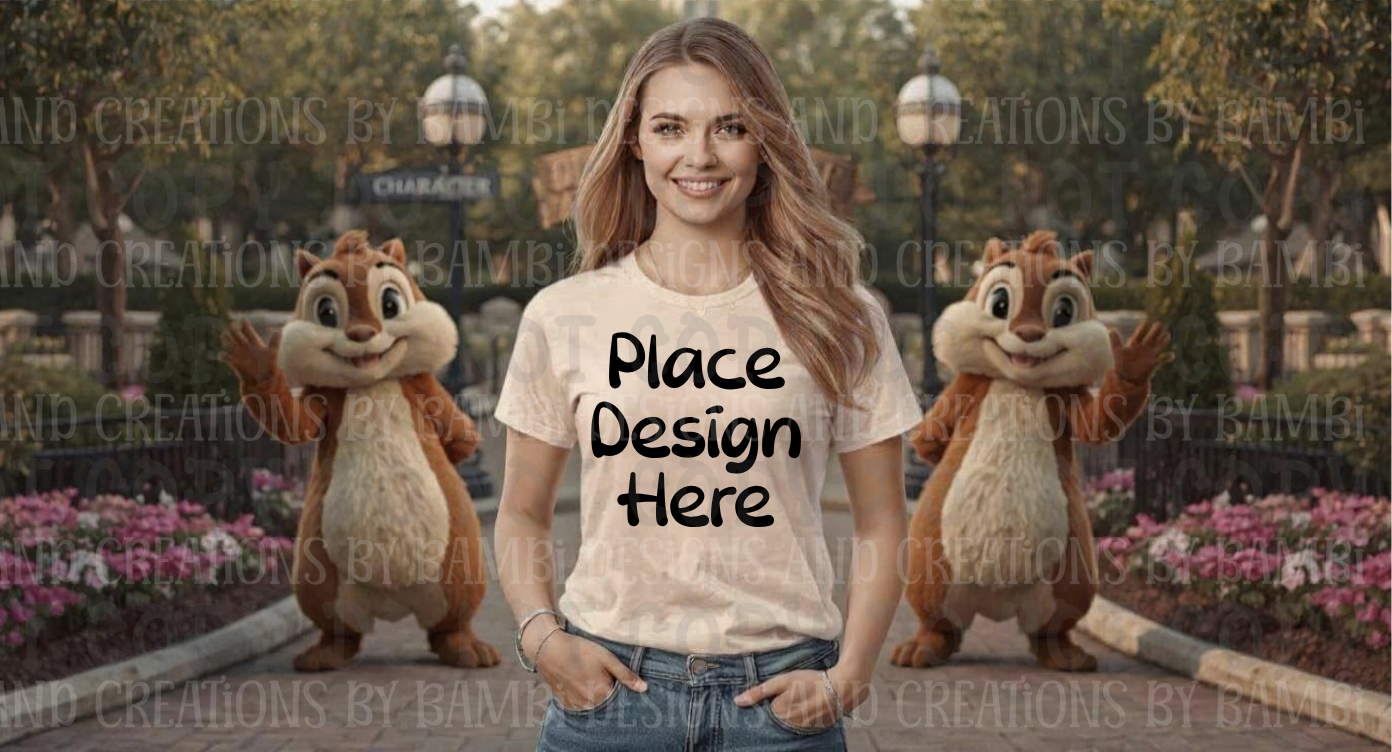 All Disney Theme Park Apparel Mock Ups