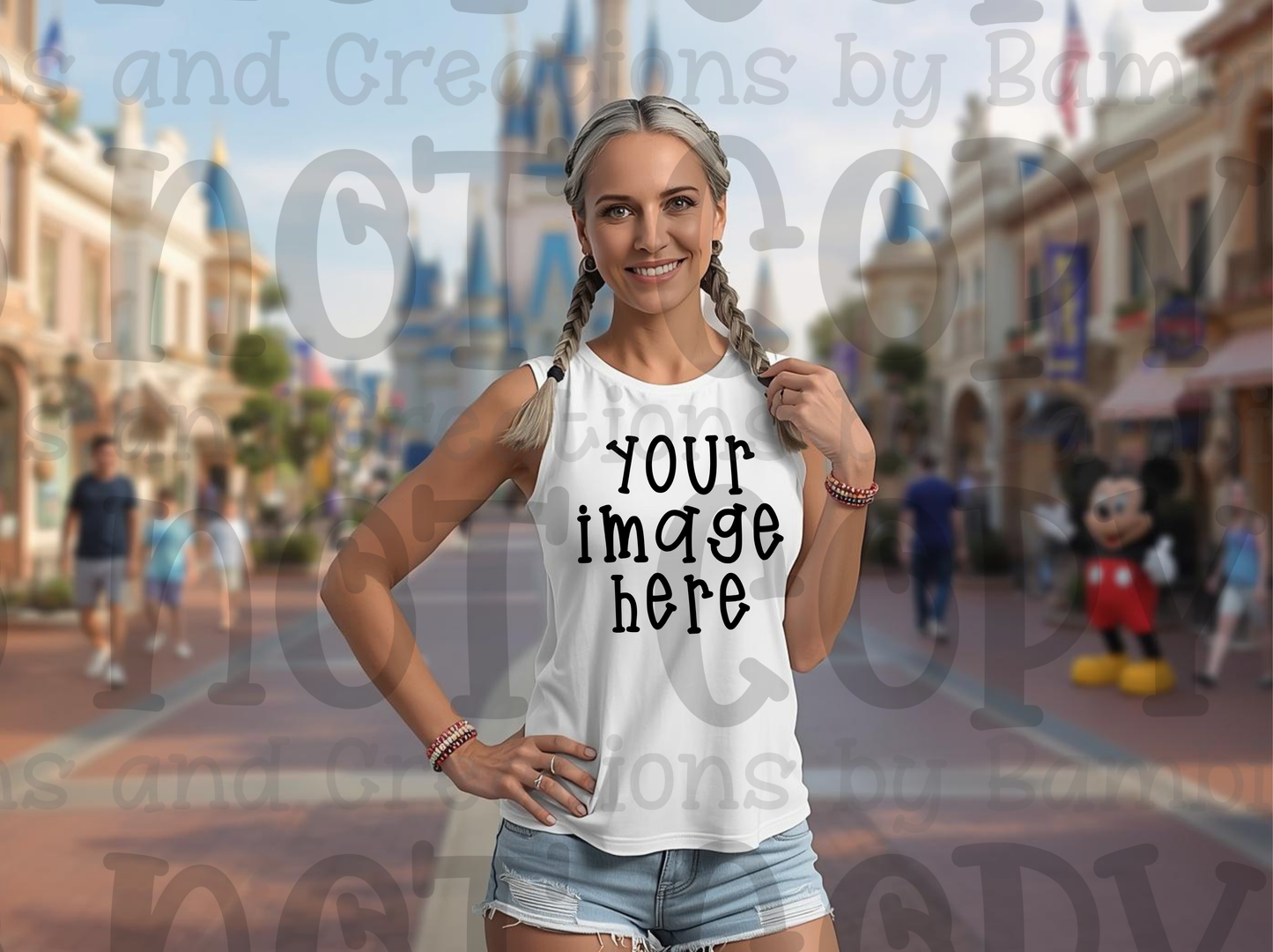 All Disney Theme Park Apparel Mock Ups