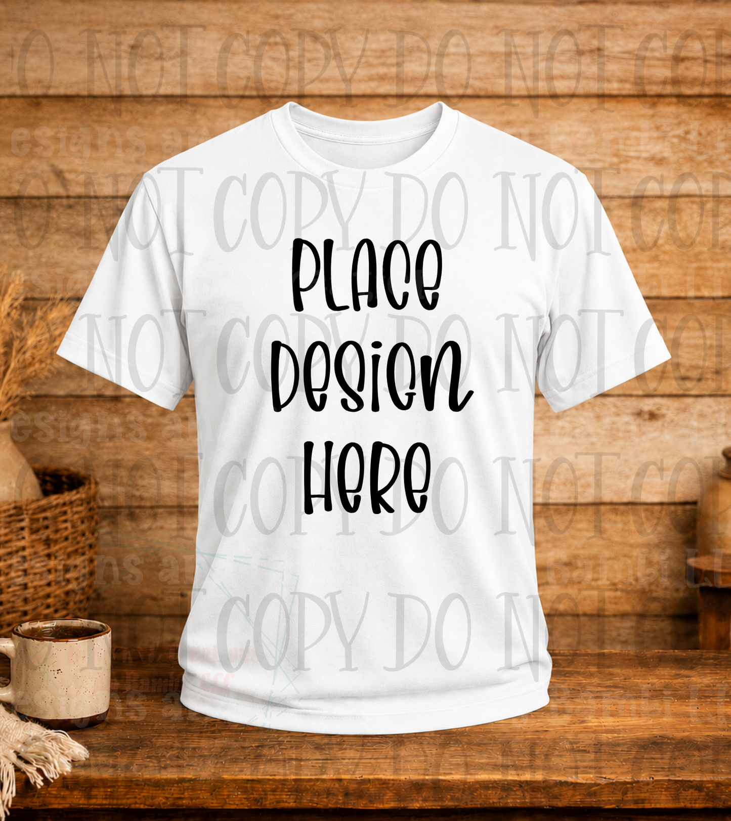 Variety of Boho Style Apparel Mock Ups (Bella Canvas and Gildan Brands)