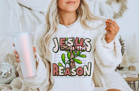 Jesus is the Reason- Wooden Cross