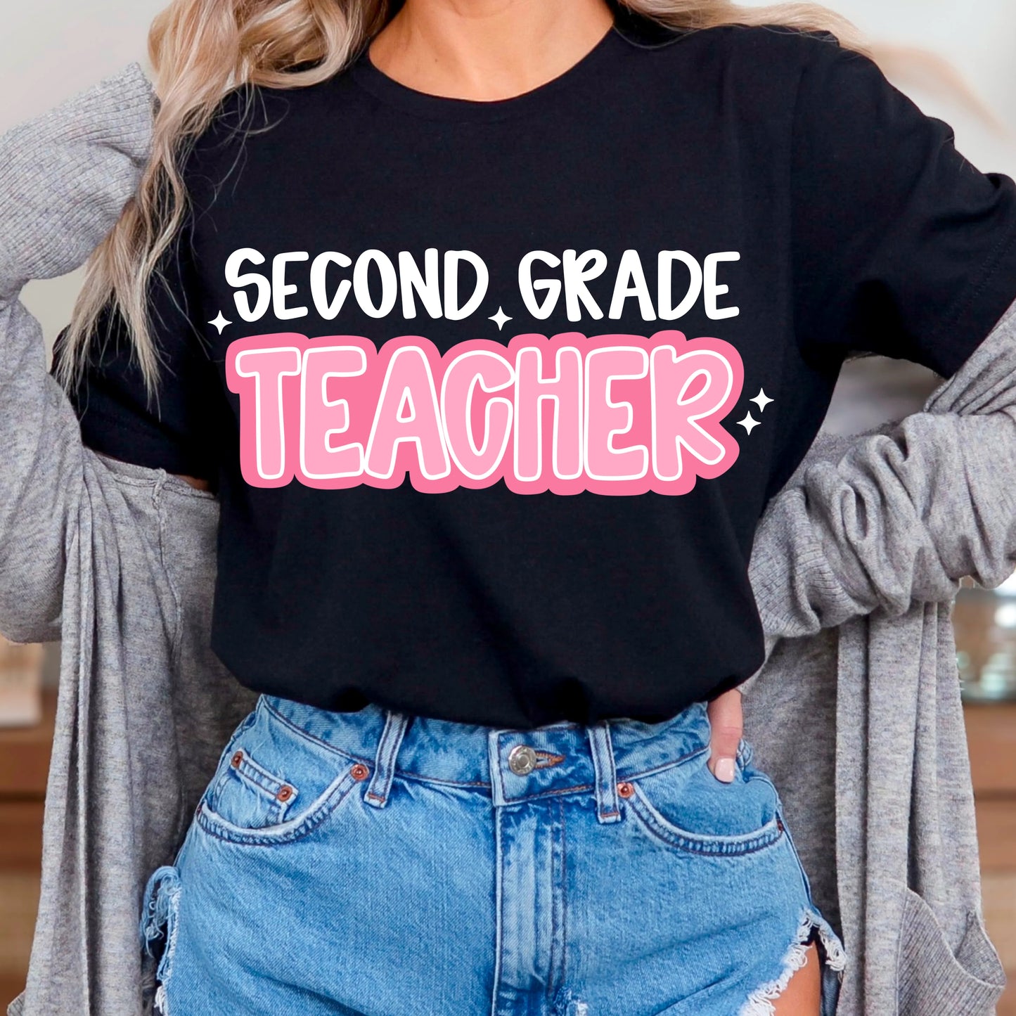 Grade Teacher Pink Collection