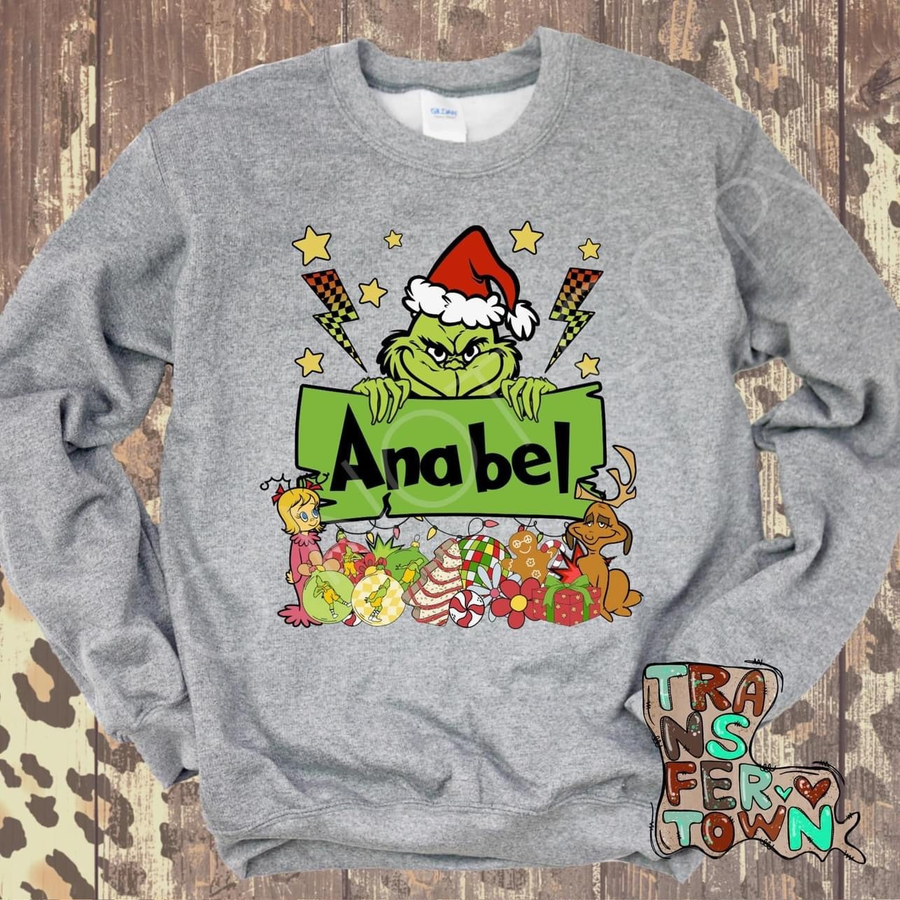 Childrens The Green Guy Personalized Christmas Designs