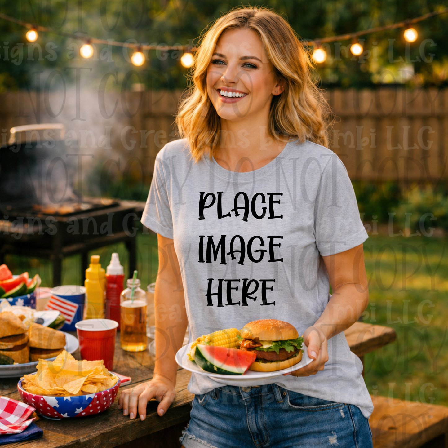 Patriotic-4th of July Outdoors Apparel Mock Ups