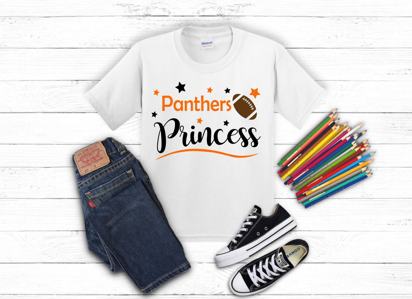 Panthers Princess with Football