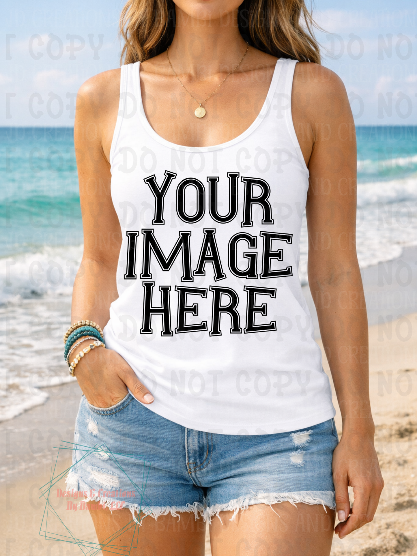 Beach-Cruise Gildan Apparel Mock Ups
