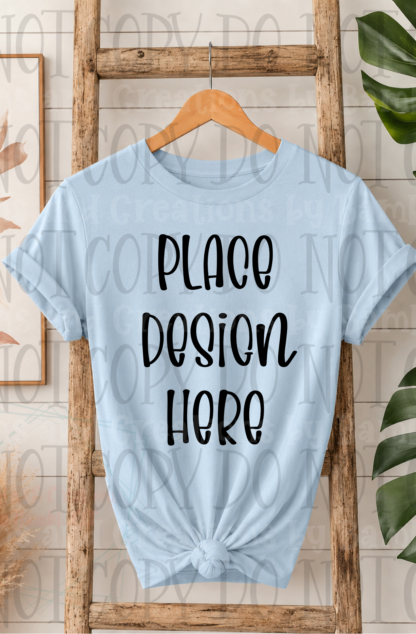 Variety of Boho Style Apparel Mock Ups (Bella Canvas and Gildan Brands)