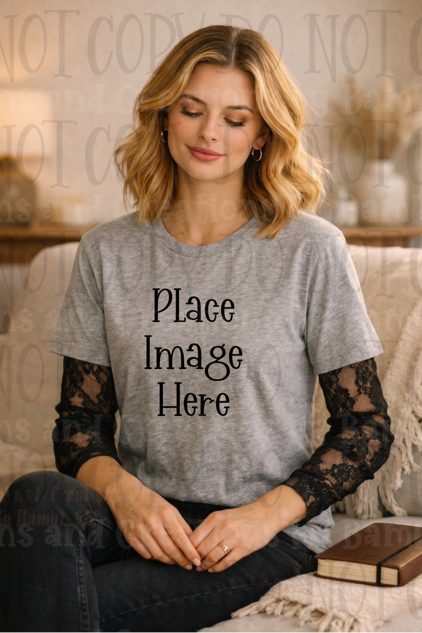 Faith Based Western Style Apparel Mock Ups (Gildan Brand)