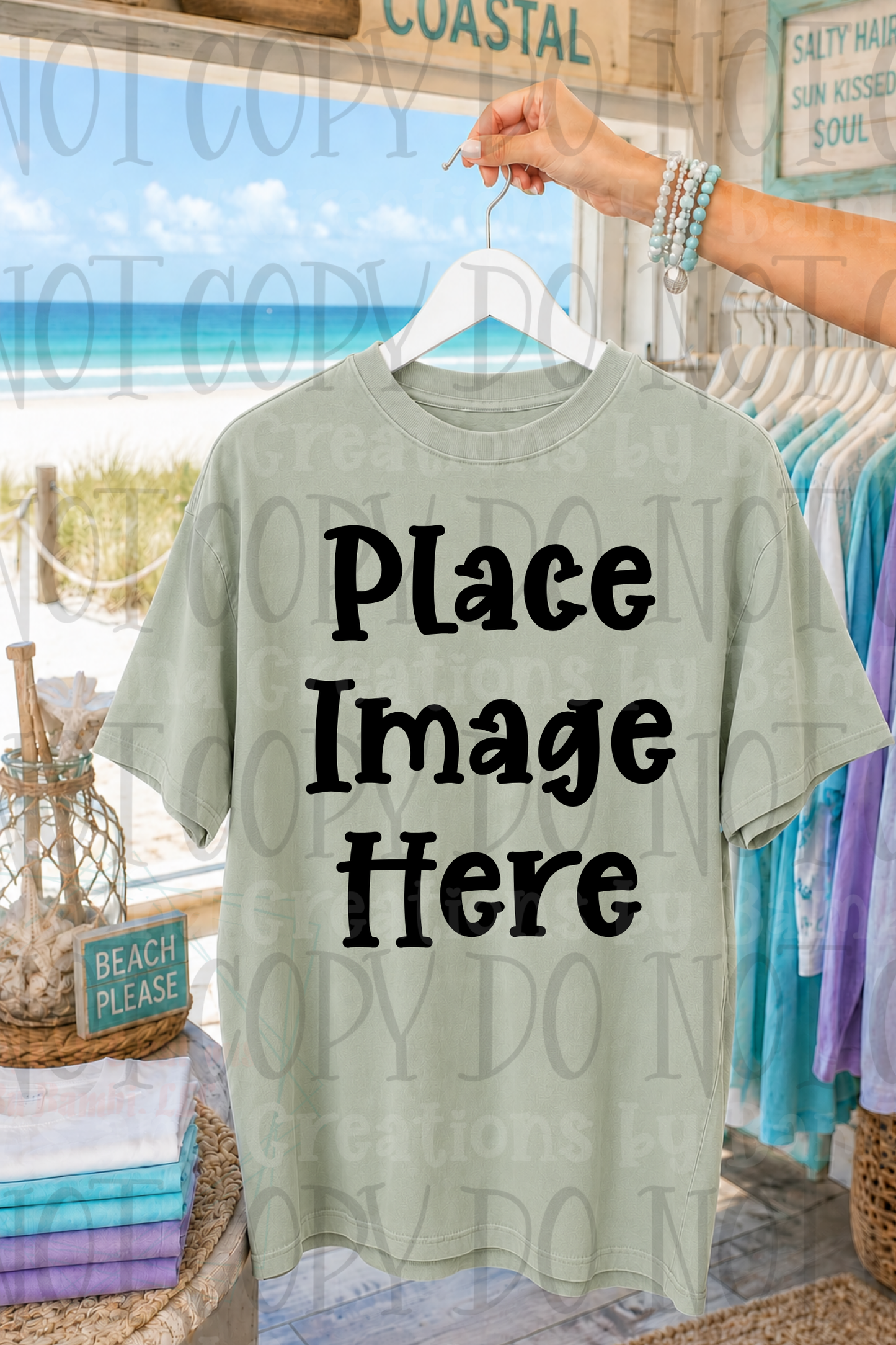 Variety of Boutique Style Shop Adult and Children Apparel Mock Ups (Various Brands)