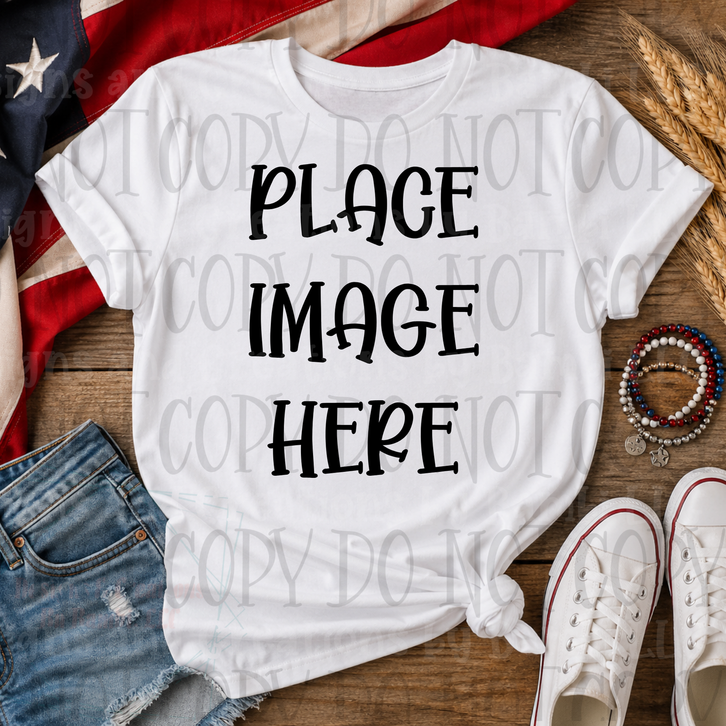 Patriotic-4th of July Outdoors Apparel Mock Ups