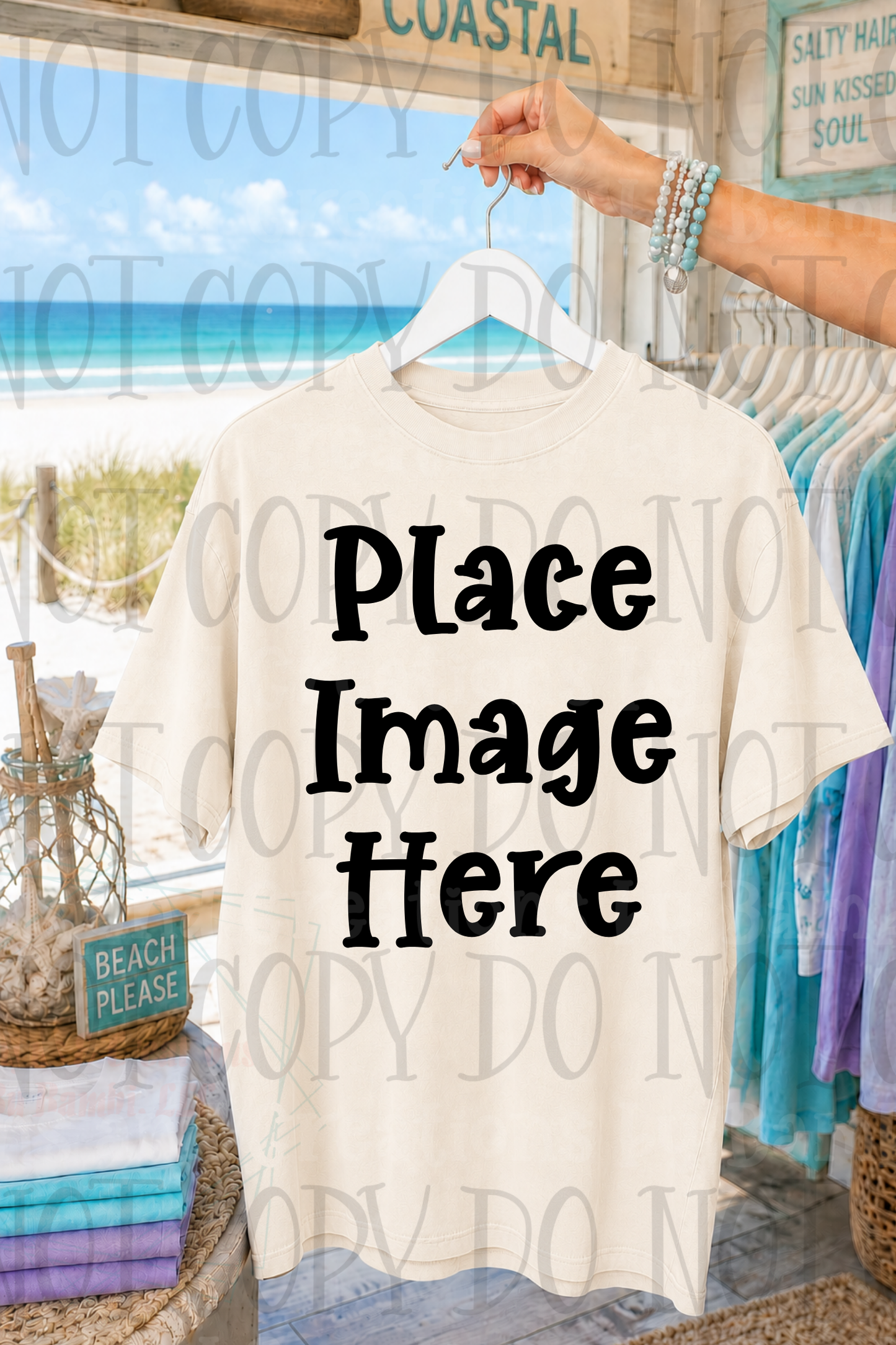Variety of Boutique Style Shop Adult and Children Apparel Mock Ups (Various Brands)