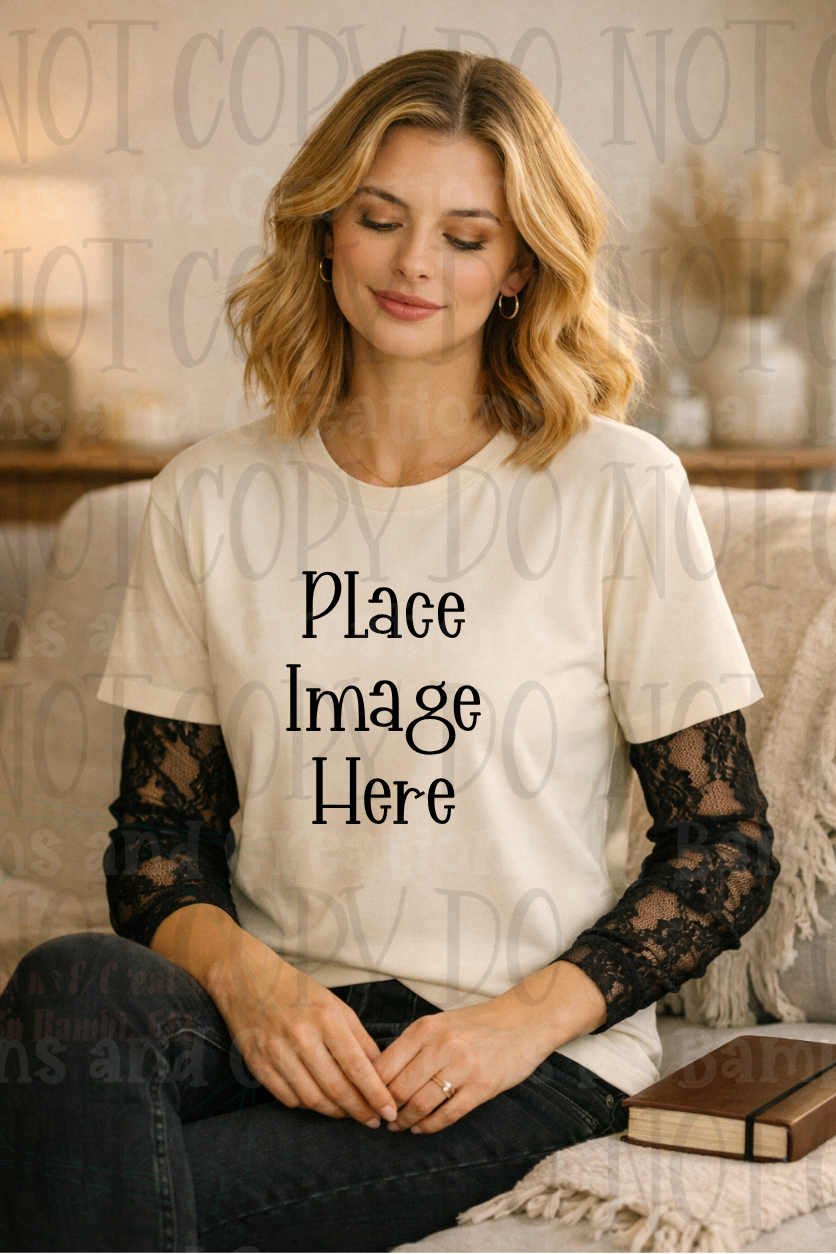 Faith Based Western Style Apparel Mock Ups (Gildan Brand)