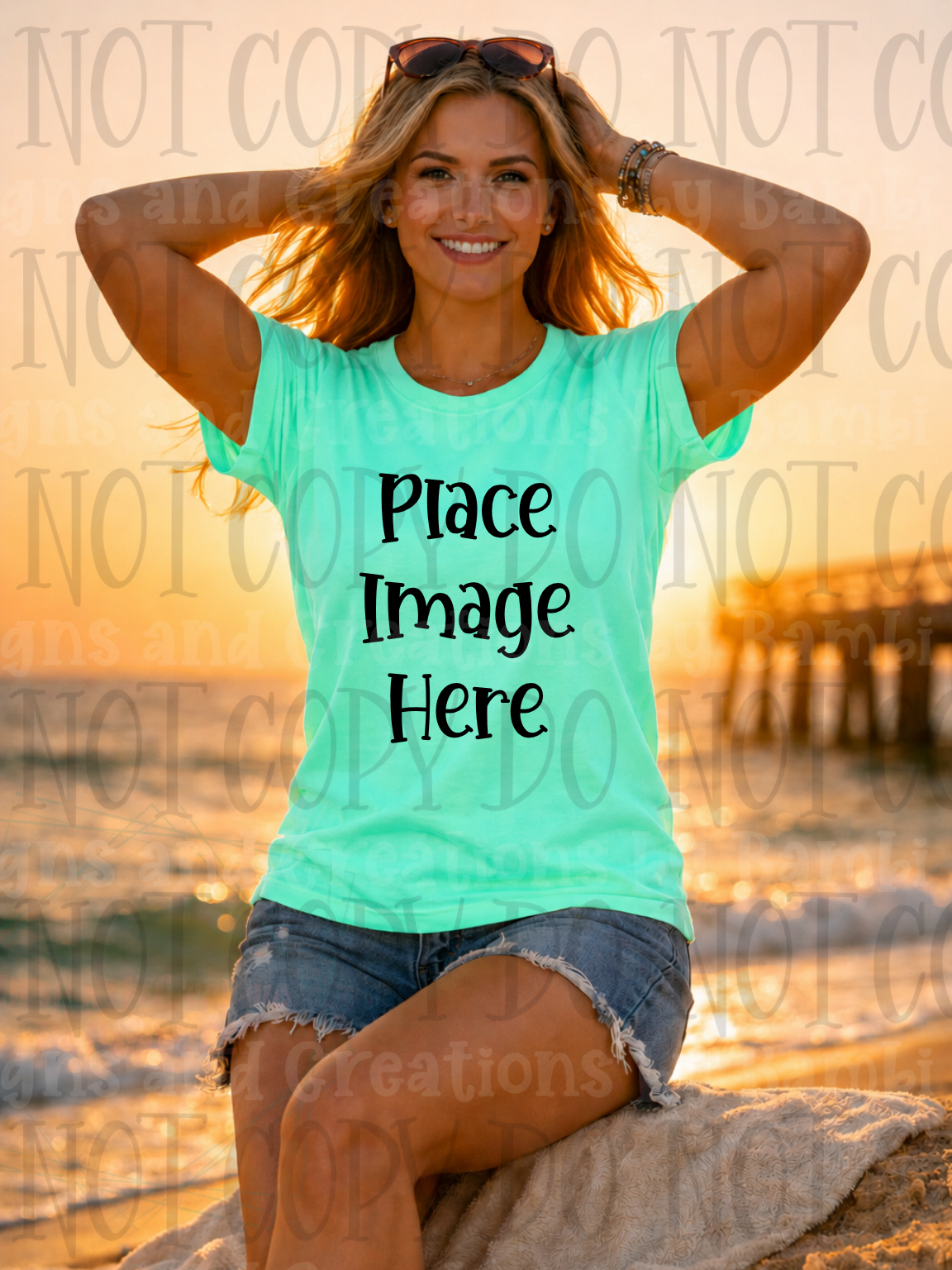 Summer-Cruise Themed Apparel Mock Ups (Bella Canvas and Gildan Brand)