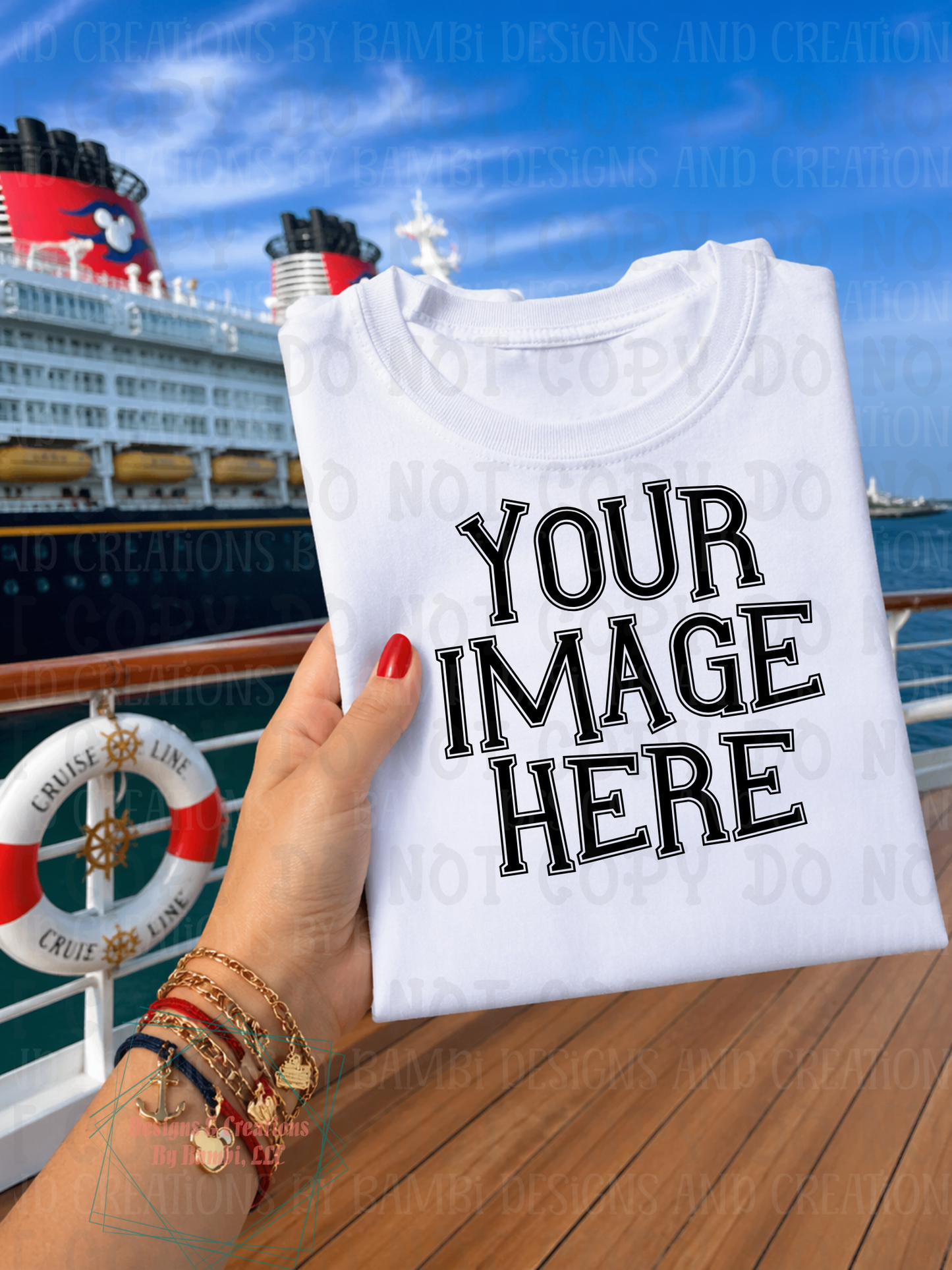 Beach-Cruise Gildan Apparel Mock Ups