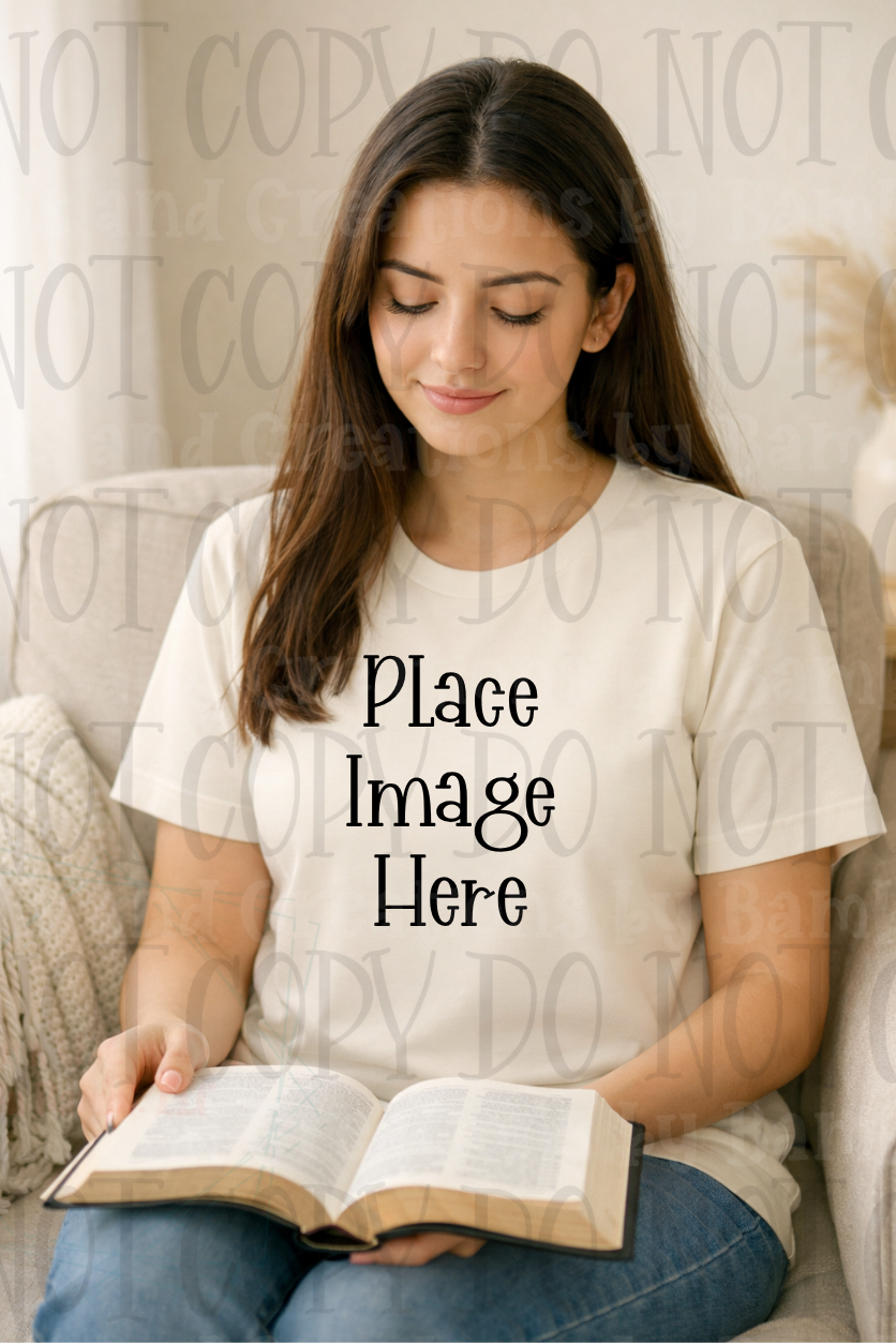 Faith Based Western Style Apparel Mock Ups (Gildan Brand)