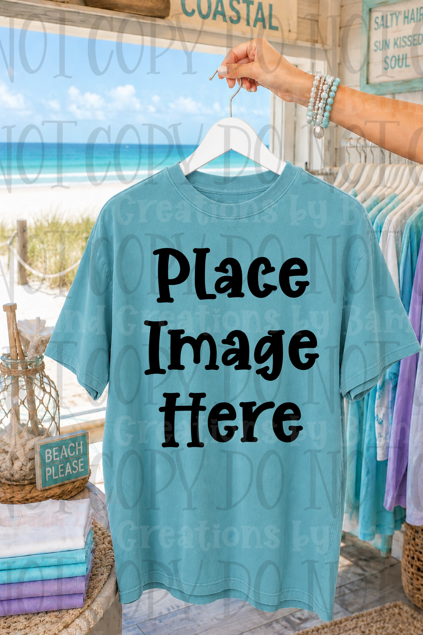 Variety of Boutique Style Shop Adult and Children Apparel Mock Ups (Various Brands)
