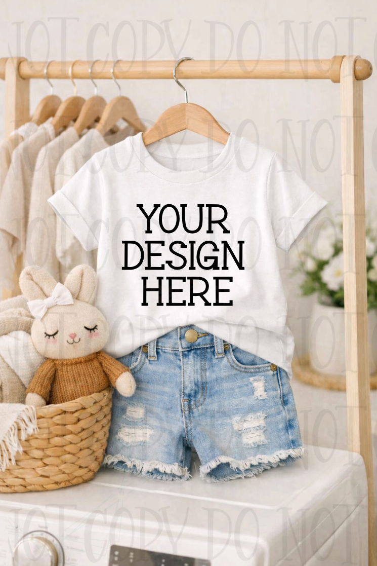 Mommy and Me Boutique Themed Apparel Mock Ups
