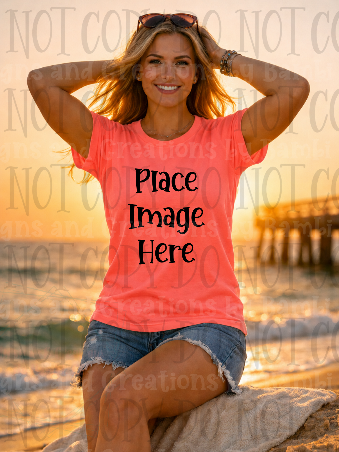 Summer-Cruise Themed Apparel Mock Ups (Bella Canvas and Gildan Brand)