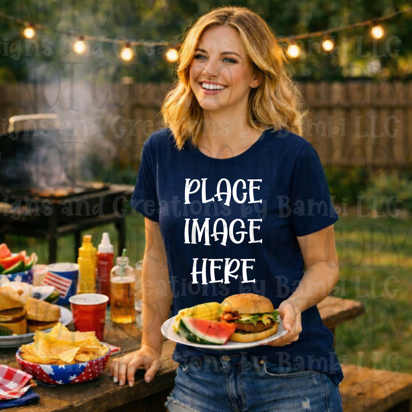 Patriotic-4th of July Outdoors Apparel Mock Ups
