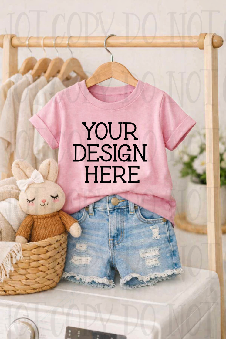 Mommy and Me Boutique Themed Apparel Mock Ups