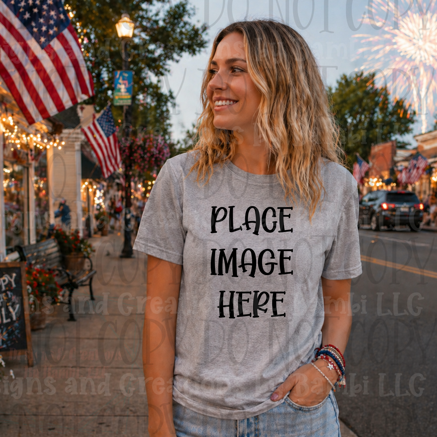 Patriotic-4th of July Outdoors Apparel Mock Ups