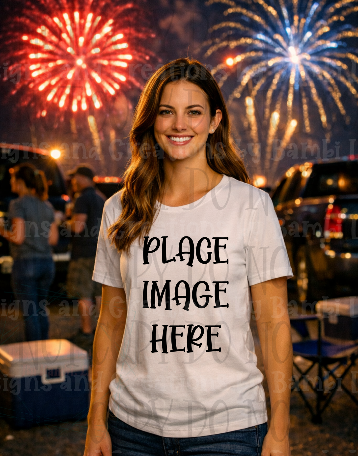 Patriotic-4th of July Outdoors Apparel Mock Ups