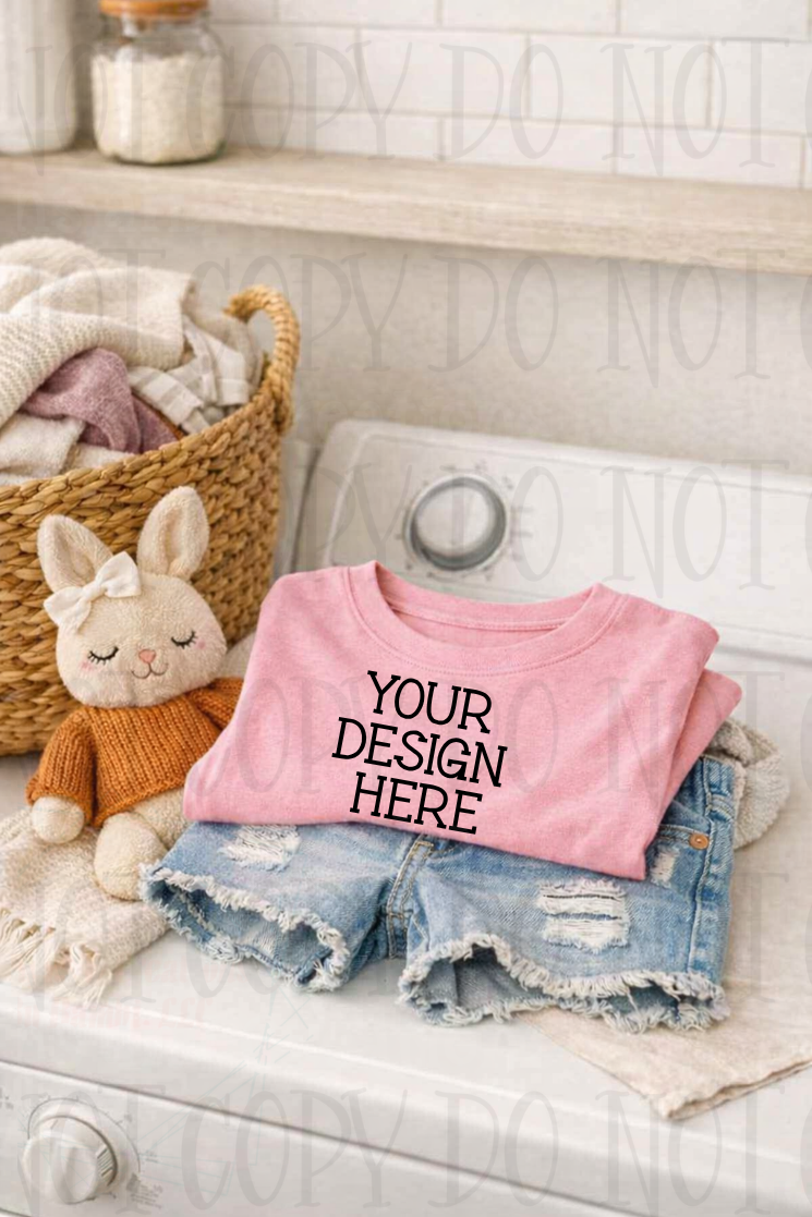 Mommy and Me Boutique Themed Apparel Mock Ups