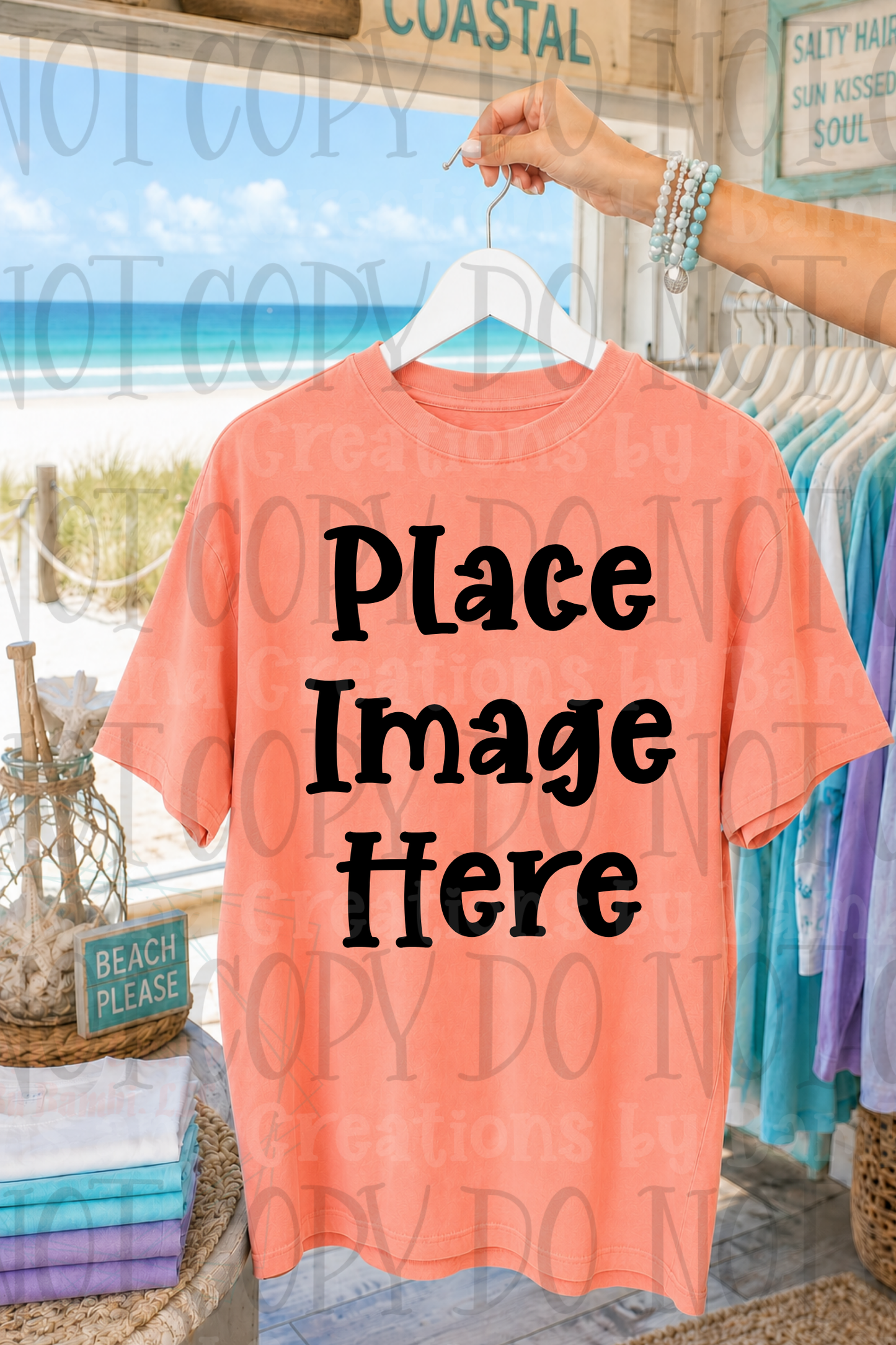 Variety of Boutique Style Shop Adult and Children Apparel Mock Ups (Various Brands)