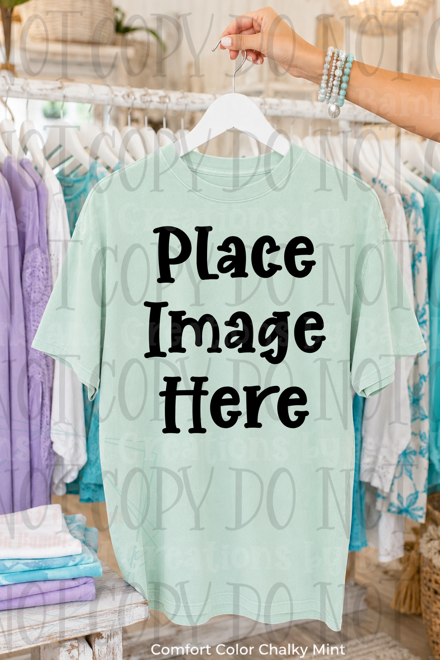 Variety of Boutique Style Shop Adult and Children Apparel Mock Ups (Various Brands)
