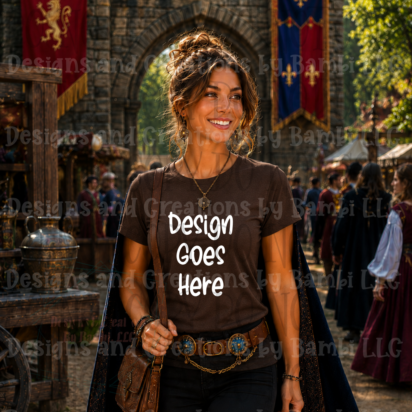 Renaissance Scene Apparel Mock Ups (Gildan Brand Only)