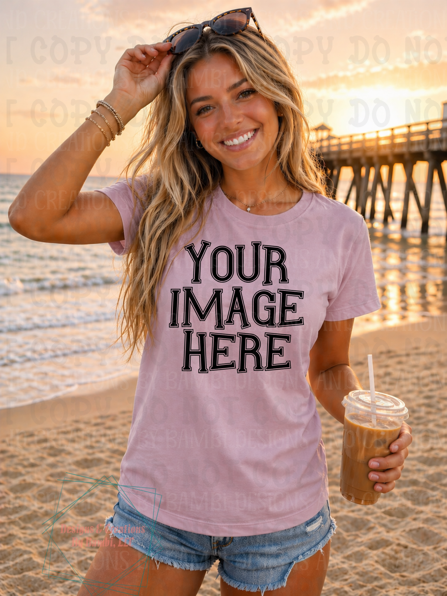 Beach-Cruise Gildan Apparel Mock Ups