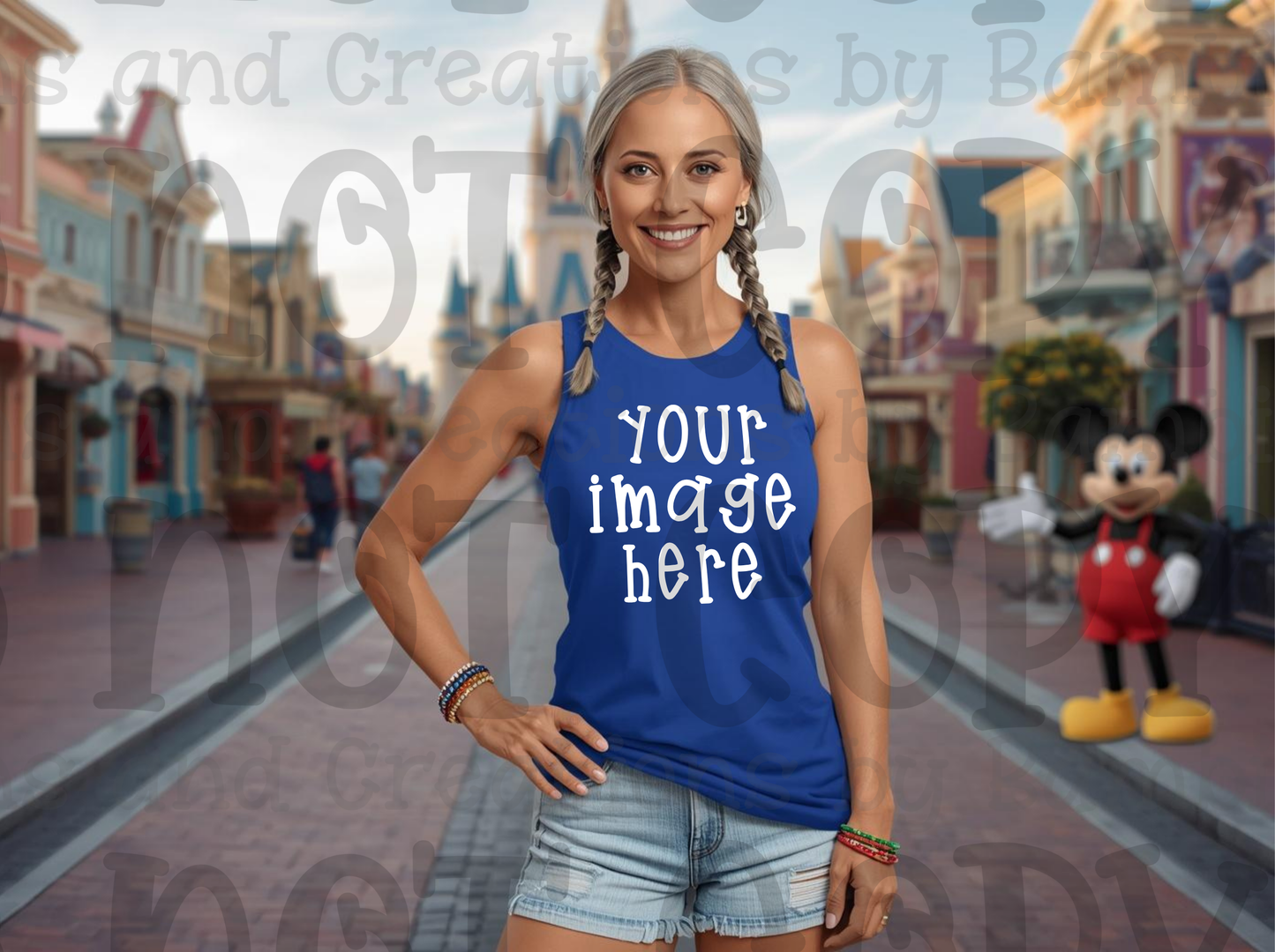 All Disney Theme Park Apparel Mock Ups