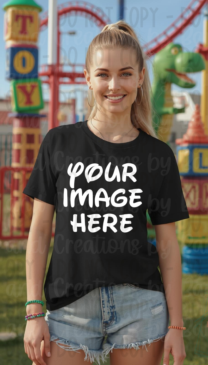 All Disney Theme Park Apparel Mock Ups