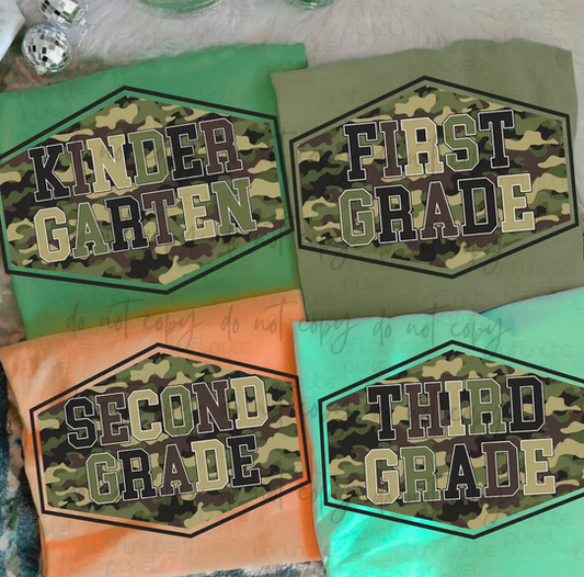 Camo Retro Grades Collection