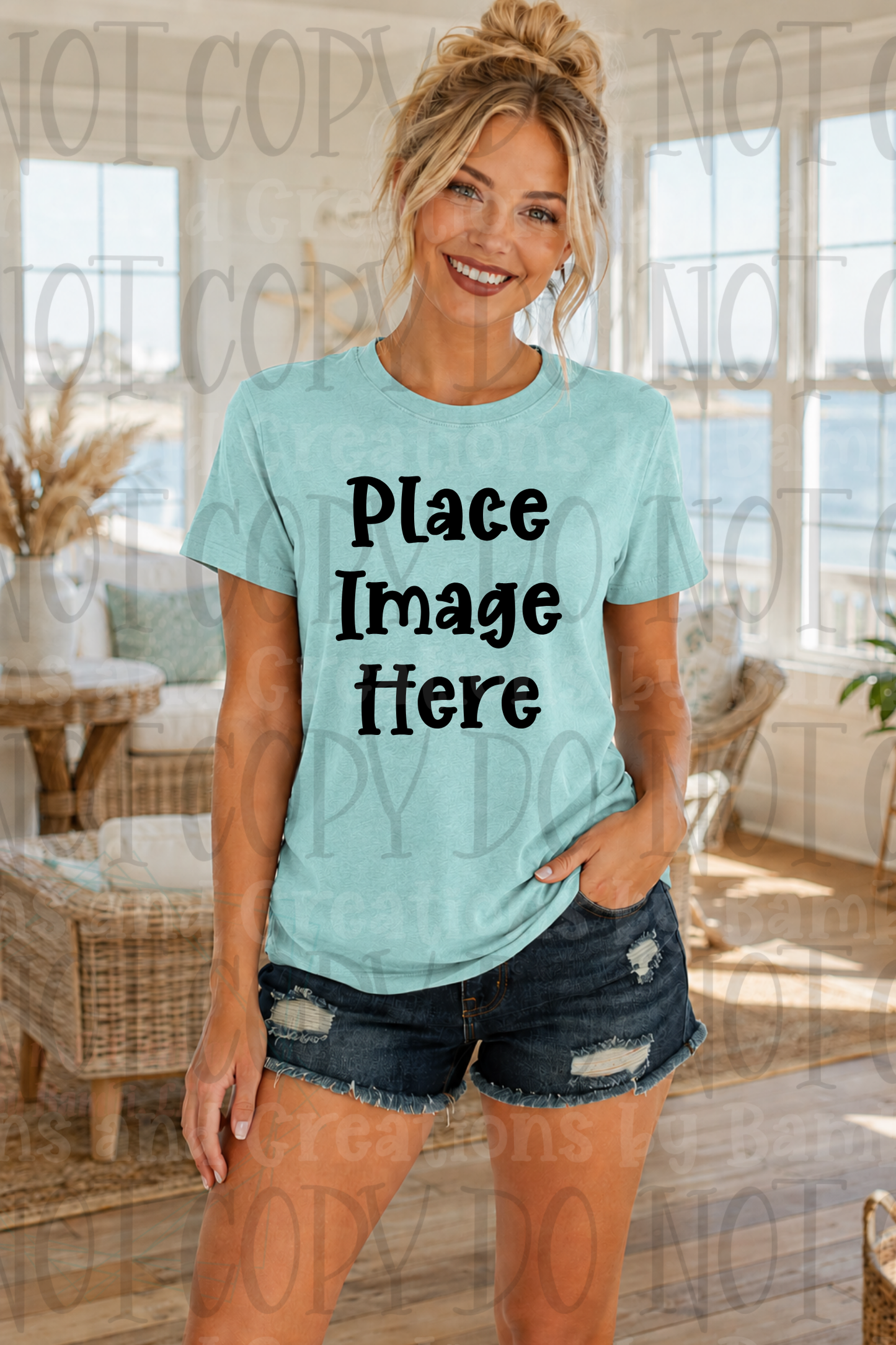Variety of Boutique Style Shop Adult and Children Apparel Mock Ups (Various Brands)