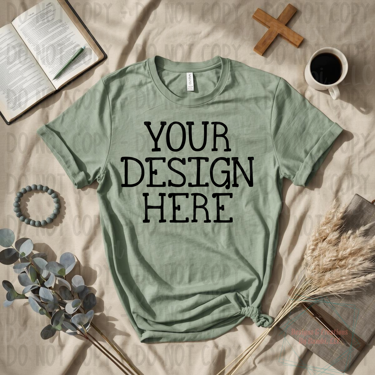 Faith Gildan Apparel Mock Ups