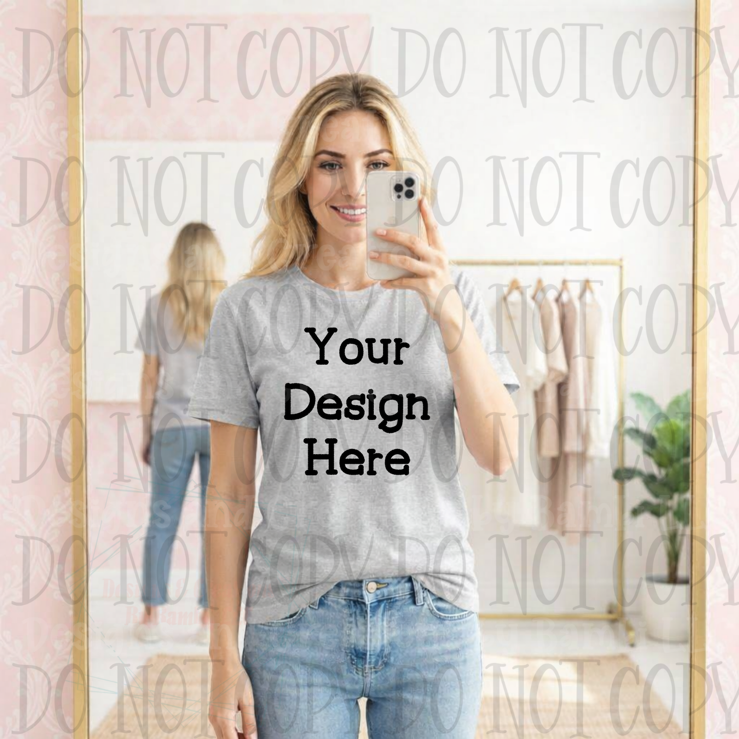 Variety of Boutique Style Apparel Mock Ups (Bella Canvas and Gildan Brands)