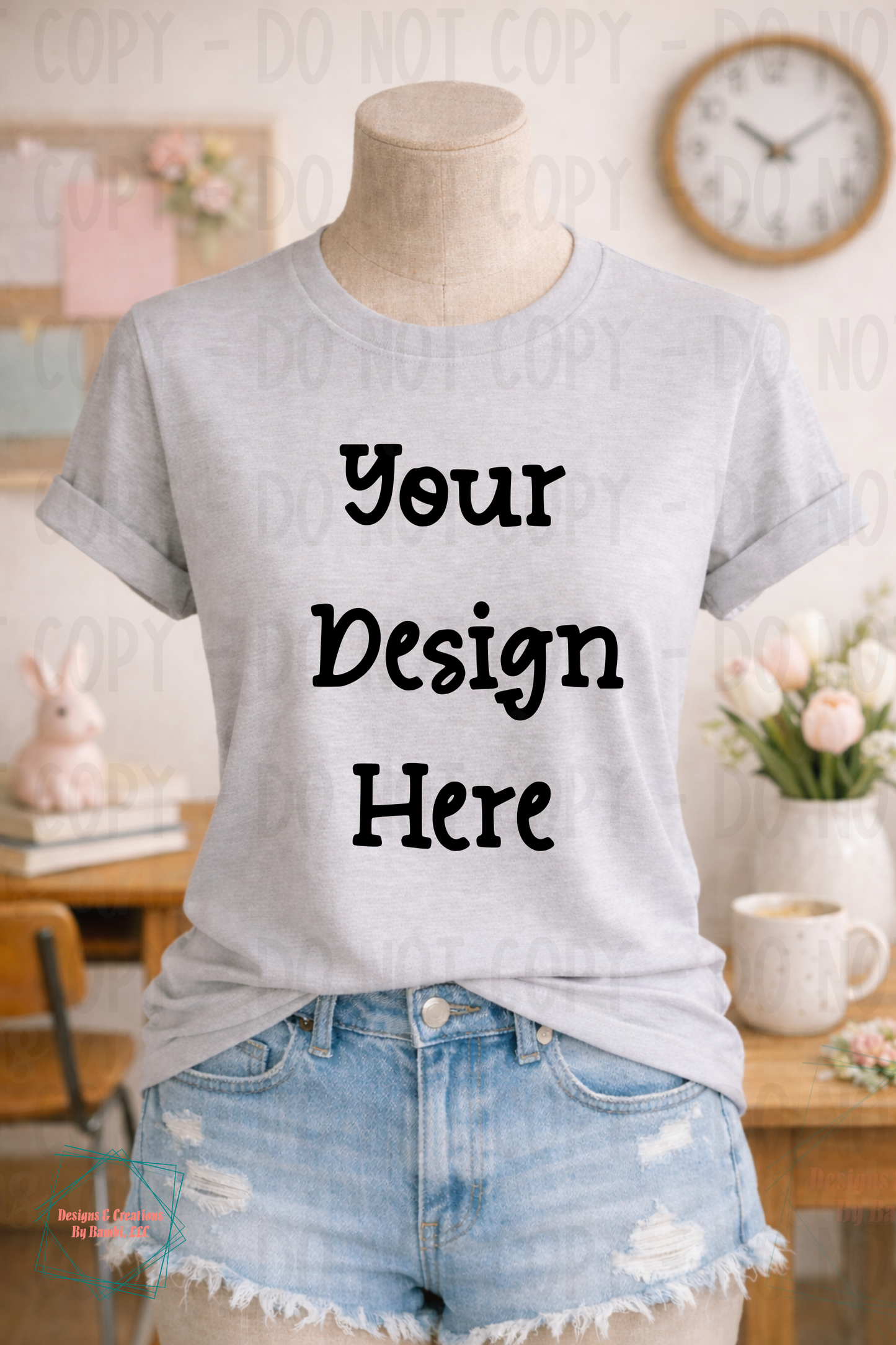 Easter Boutique Style Tshirt Apparel Mock Ups