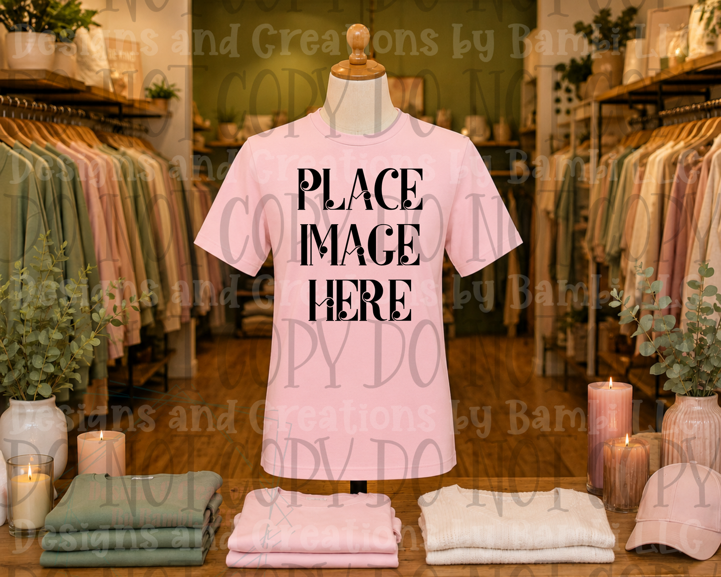 Just A Little Boutique Apparel Mock Ups (Bella Canvas and Gildan Brand)