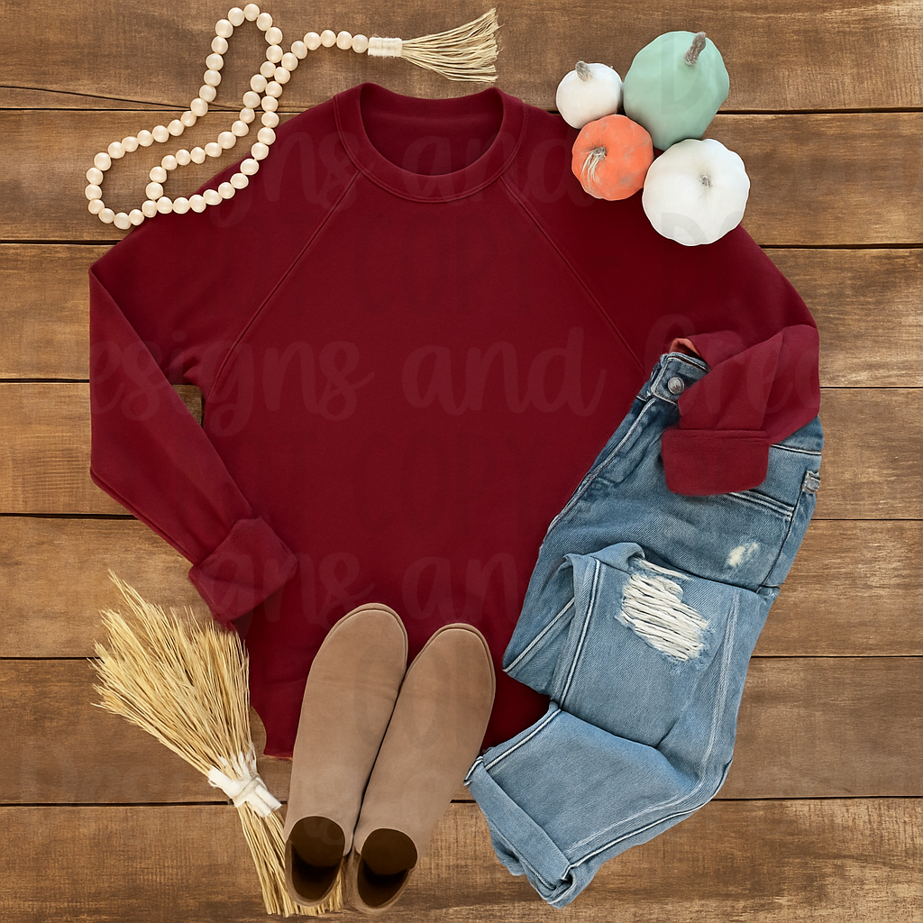 Fall Themed Apparel Digital Mock Up Bundle
