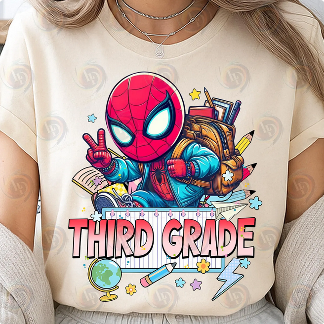Superhero Back To School Grades Collection