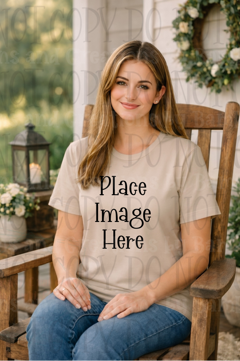 Faith Based Western Style Apparel Mock Ups (Gildan Brand)