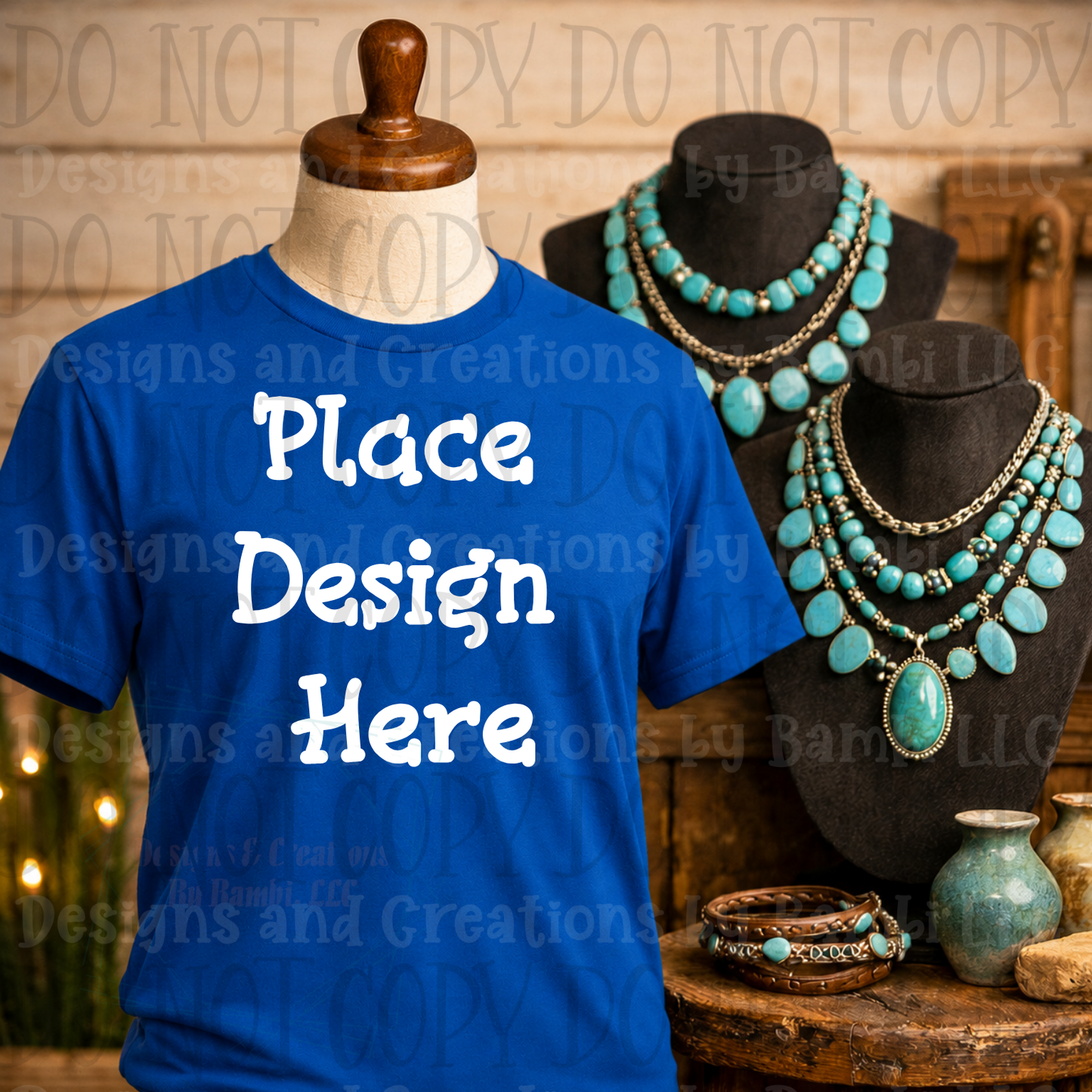 Variety of Western Style Themes and Scene Apparel Mock Ups (Various Brands)