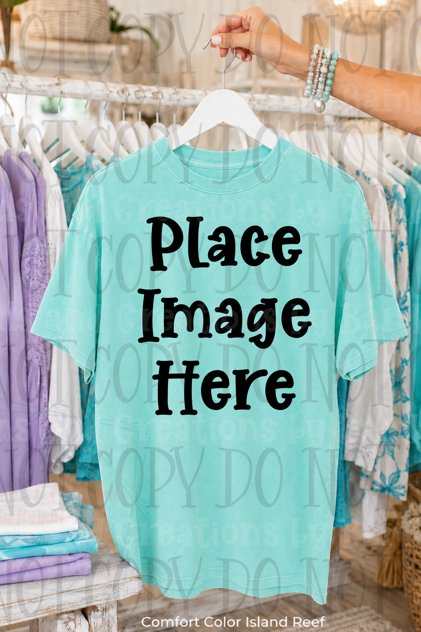 Variety of Boutique Style Shop Adult and Children Apparel Mock Ups (Various Brands)